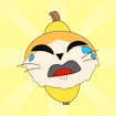 Hiding Banana Cat