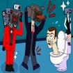 Skibidi Toilet and Titans