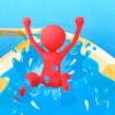 Waterpark Slide Race